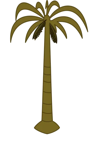 Palm tree Palm Tropical Stickdatei