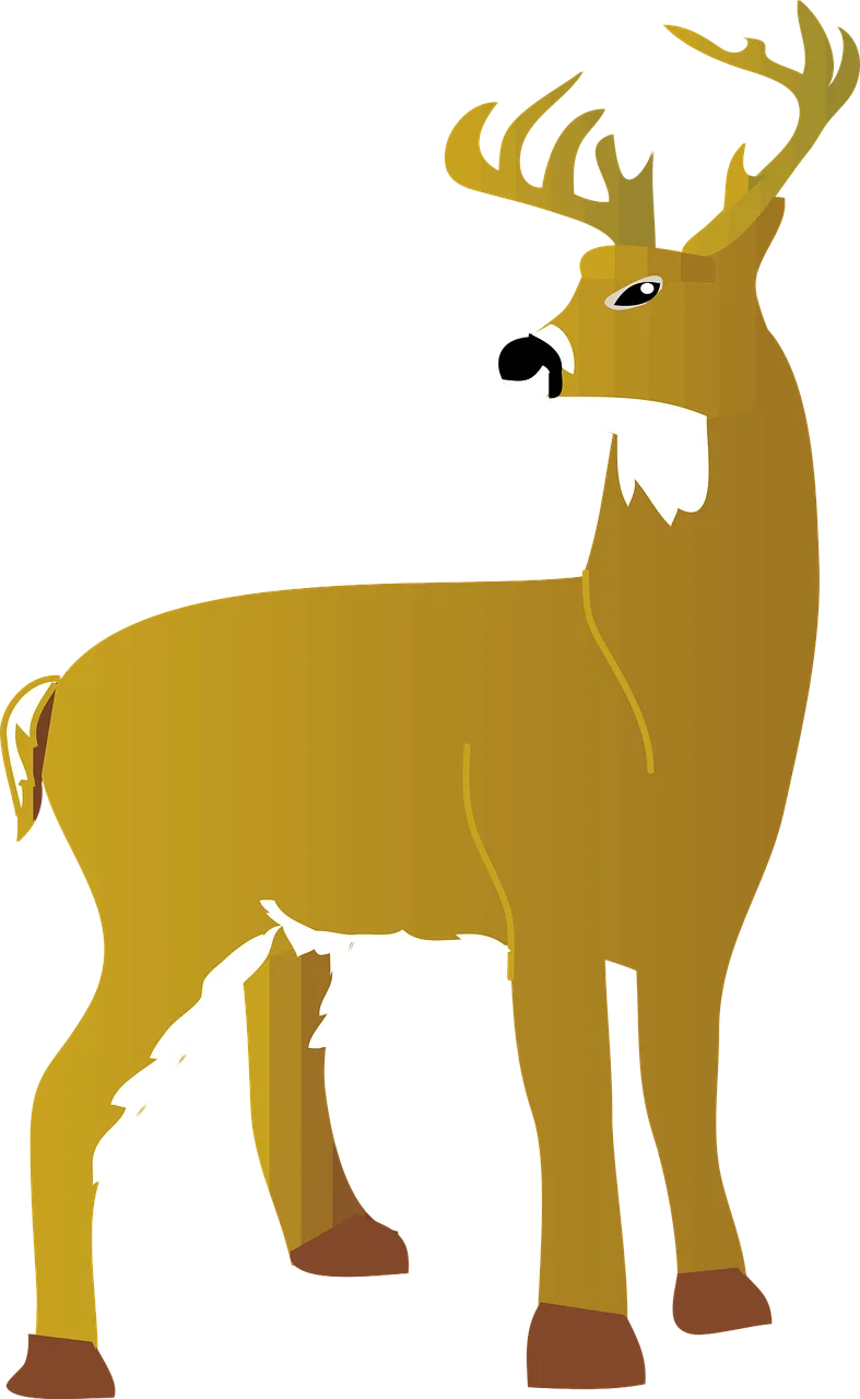 Stag Deer Animal Stickdatei – Tiere