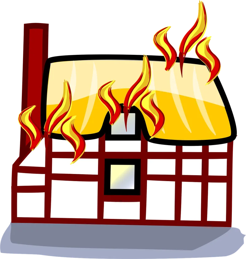 Fire Building House Stickdatei – Fahrzeuge
