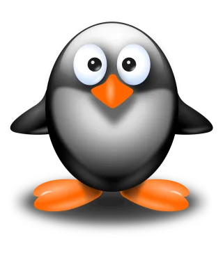 Penguin Nature Bird Stickdatei