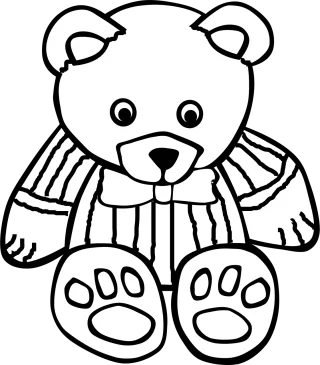 Teddy bear Teddy Bear Stickdatei – Kinder