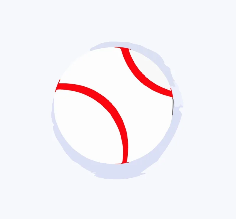 Softball Baseball Pitch Stickdatei – Sport