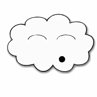 Blowing Wind Cloud Stickdatei