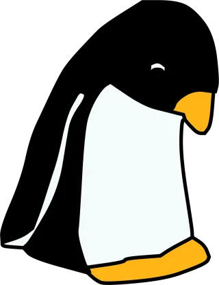 Tux Penguin Linux Stickdatei – Tiere