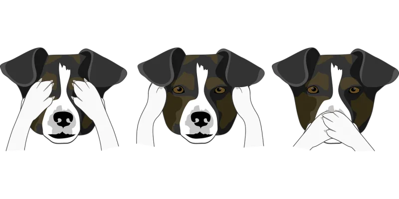 Dogs Heads Fun Stickdatei – Tiere