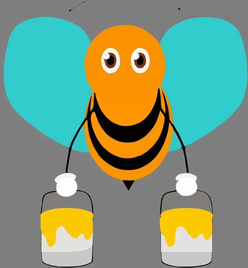 Bee Insect Honeybee Stickdatei – Tiere