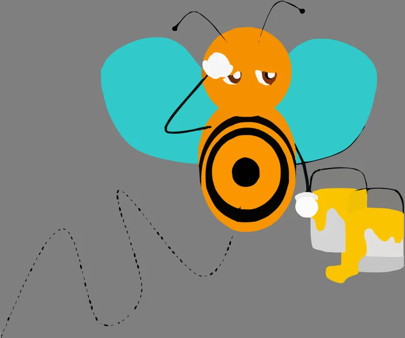 Bee Insect Honeybee Stickdatei – Tiere