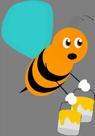 Bee Insect Honeybee Stickdatei