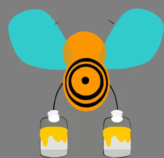 Bee Insect Honeybee Stickdatei