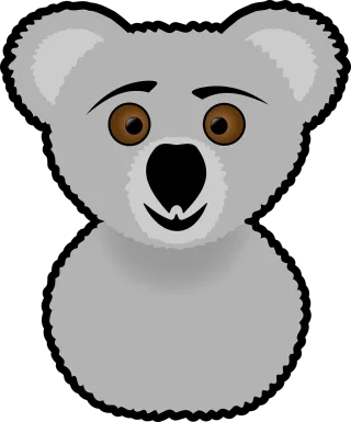 Koala Bear Marsupial Stickdatei