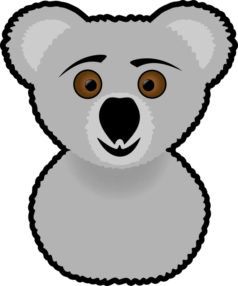 Koala Bear Marsupial Stickdatei – Tiere