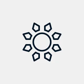 Sun Icon Summer Stickdatei