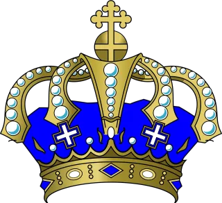 Gold Crown Royalty Stickdatei