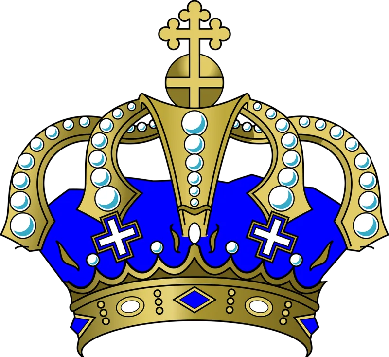Gold Crown Royalty Stickdatei – Kinder