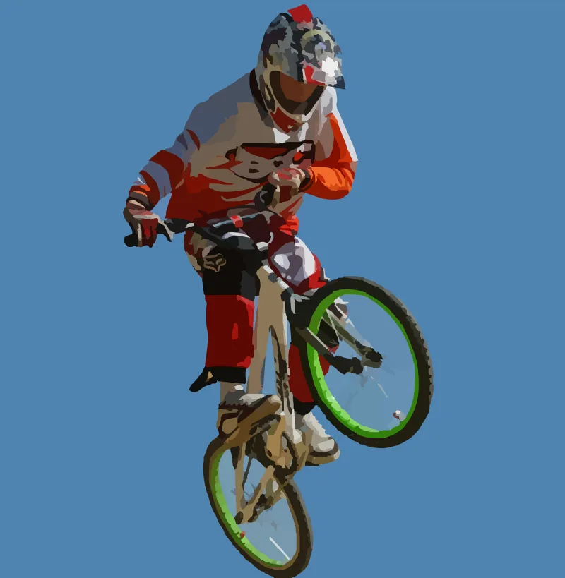 Mtb Mountain bike Bike Stickdatei – Sport
