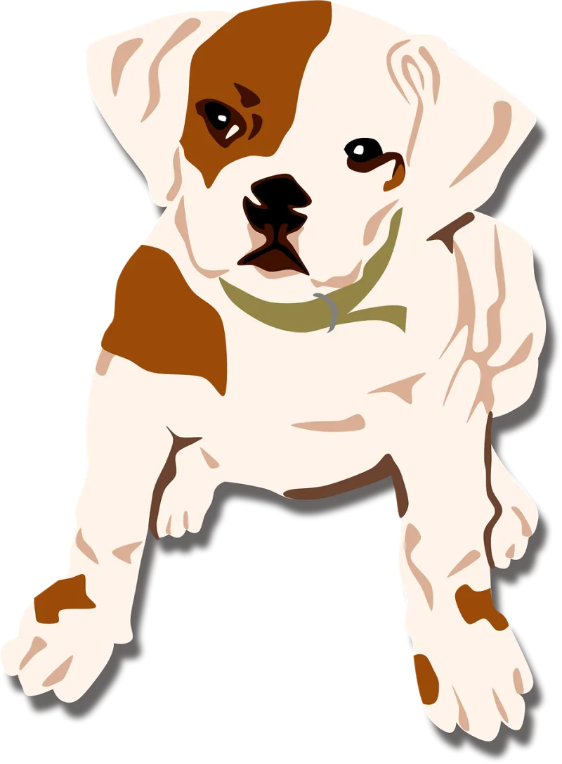 Dog Bulldog Puppy Stickdatei – Tiere
