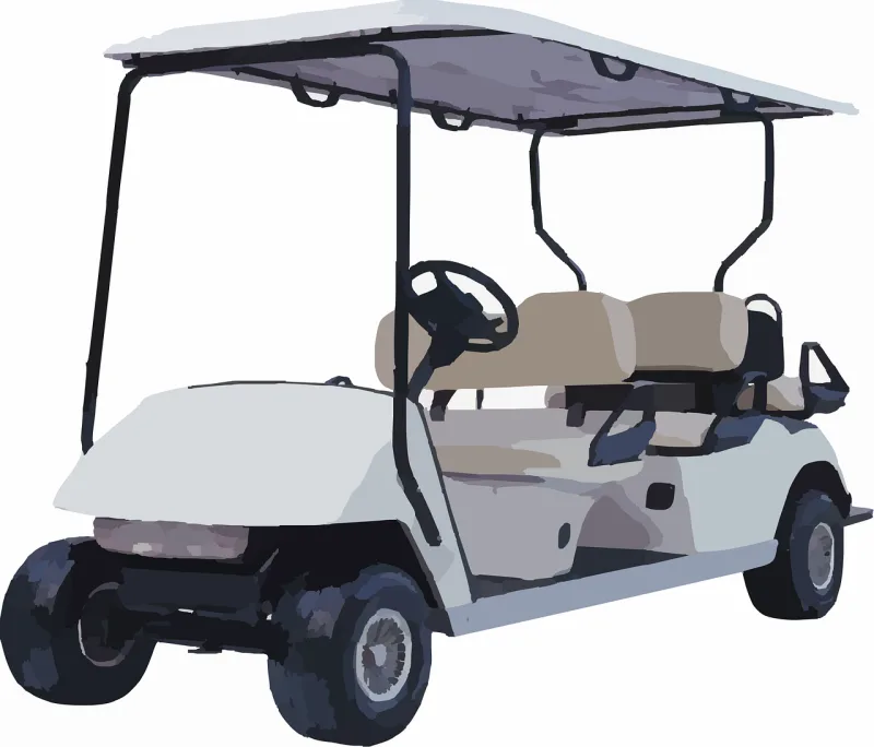 Golf cart Caddy Electric car Stickdatei – Sport