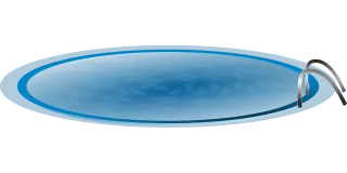Water Pool Swimming Stickdatei