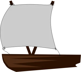 Barque Bark Boat Stickdatei