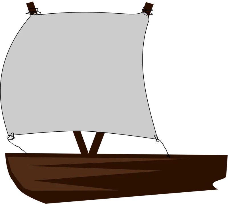 Barque Bark Boat Stickdatei – Fahrzeuge