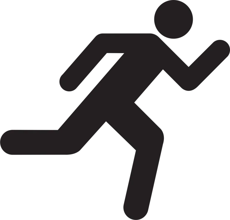 Stick man Runner Silhouette Stickdatei – Sport