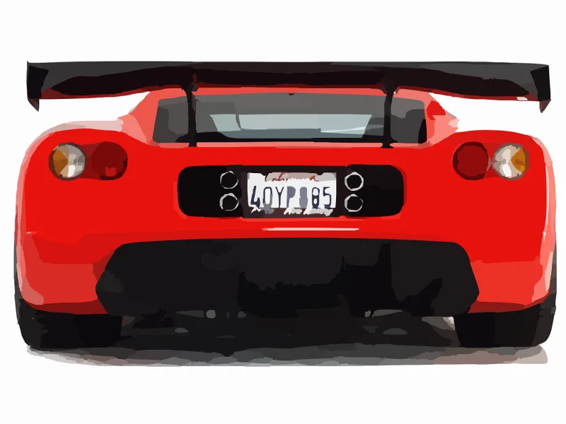 Racing car Ferrari Lamborghini Stickdatei – Fahrzeuge
