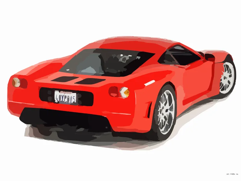 Racing car Ferrari Lamborghini Stickdatei – Fahrzeuge