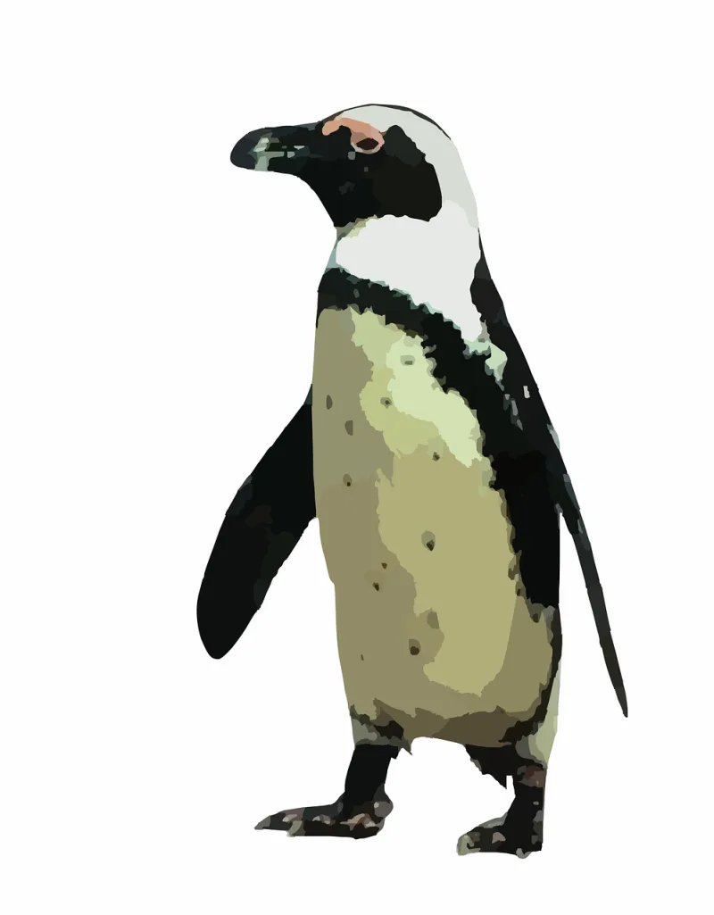 Penguin Tux Nature Stickdatei – Tiere