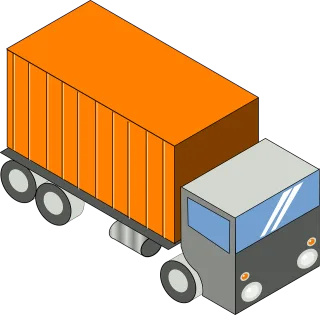 Truck Lorry Transportation Stickdatei