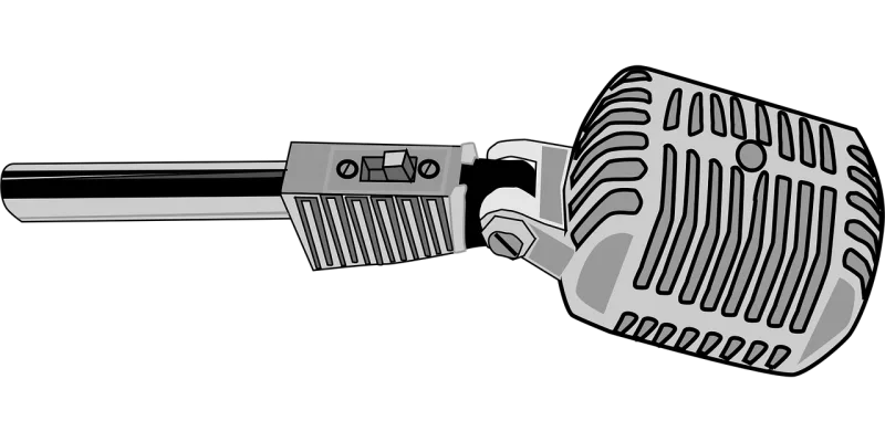 Microphone Mic Sound Stickdatei – Musik