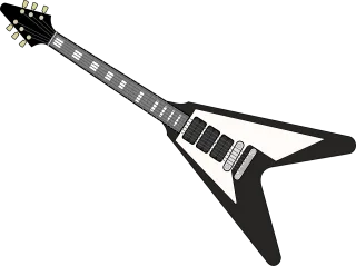 Electric guitar Guitar Band Stickdatei