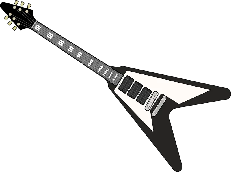 Electric guitar Guitar Band Stickdatei – Musik