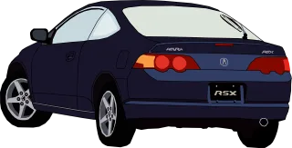 Car Automobile Black Stickdatei
