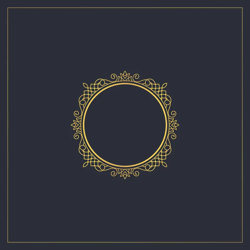 Monogram Logo Vintage Stickdatei – Weihnachten