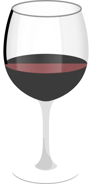 Glass Wine Drink Stickdatei – Essen & Trinken