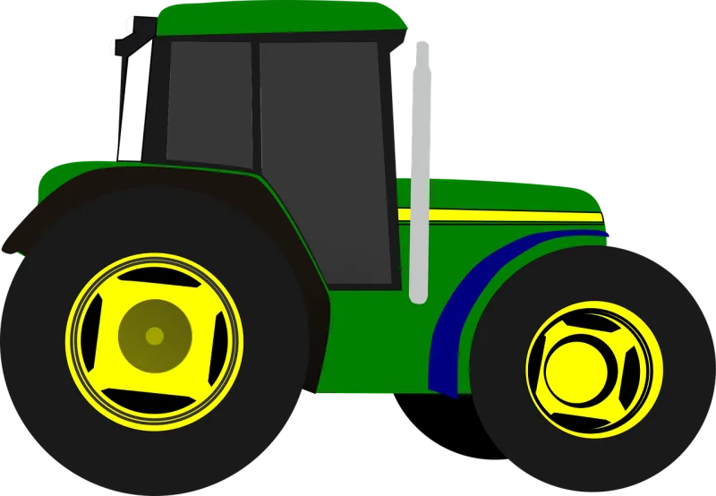 Tractor Farm Equipment Stickdatei – Fahrzeuge