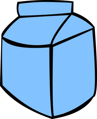 Milk carton Package Milk Stickdatei