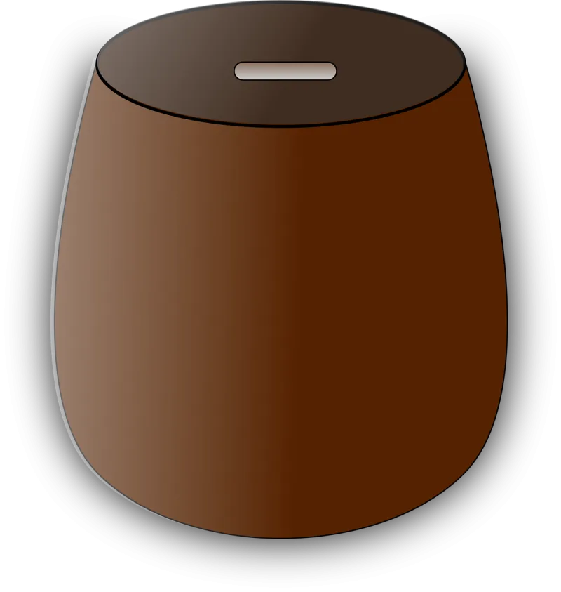 Donation box Piggy bank Penny bank Stickdatei – Sport