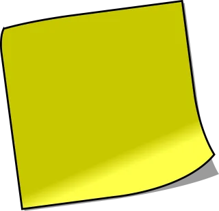 Note Sticky note Memo Stickdatei