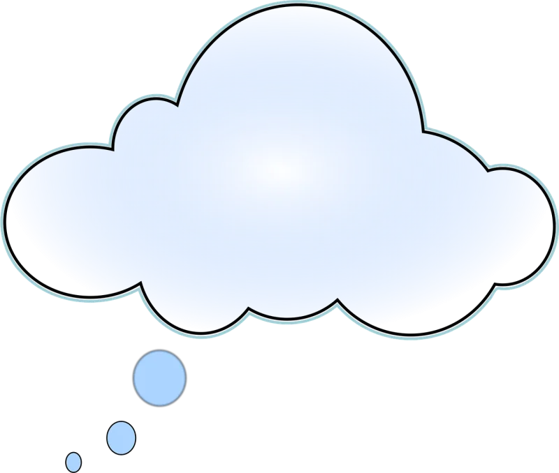 Cloud Thinking Think bubble Stickdatei – Fahrzeuge