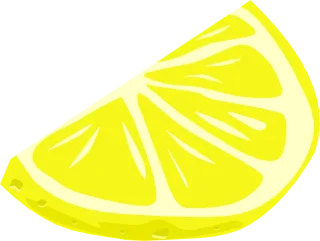 Lemon Wedge Citrus Stickdatei