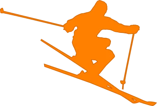 Skier Ski Freestyle Stickdatei