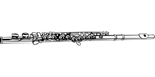Flute Music Musical Stickdatei