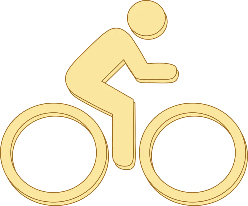 Bicycle Bike Man Stickdatei – Fahrzeuge