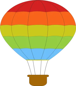 Hot air balloon Balloon Floating Stickdatei