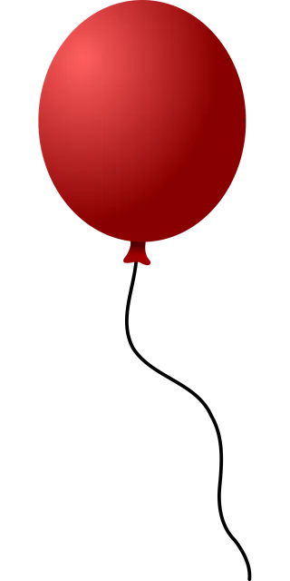 Balloon Happy birthday Red Stickdatei