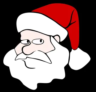 Santa claus Father christmas X-mas Stickdatei