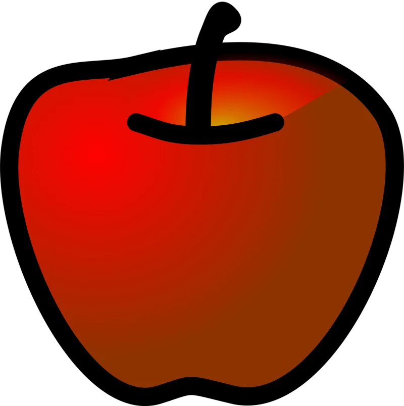 Apple Red Fruit Stickdatei – Essen & Trinken