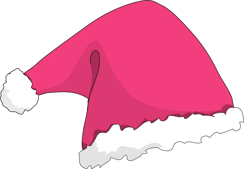 Hat Cap Pink Stickdatei – Weihnachten