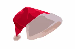 Santa claus Red Clothing Stickdatei